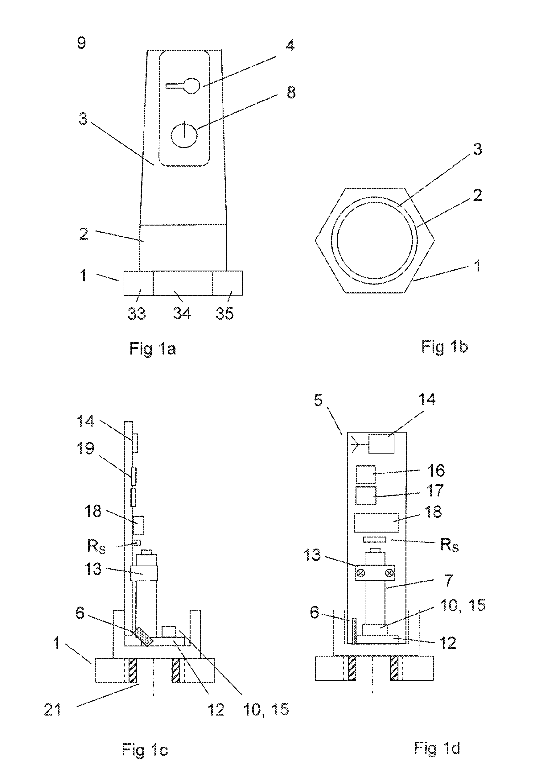 Wireless Sensor Device And Method For Wirelessly Communicating A Sensed Physical Parameter