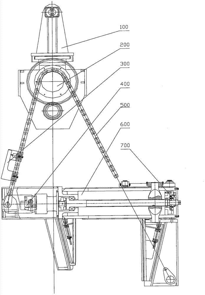 Electric air turning clamp of vertical and horizontal coils