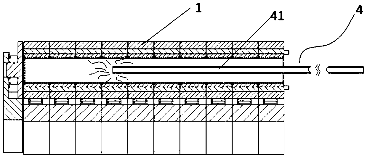 High-energy ct ultra-deep drilling and fracturing integrated engineering test equipment