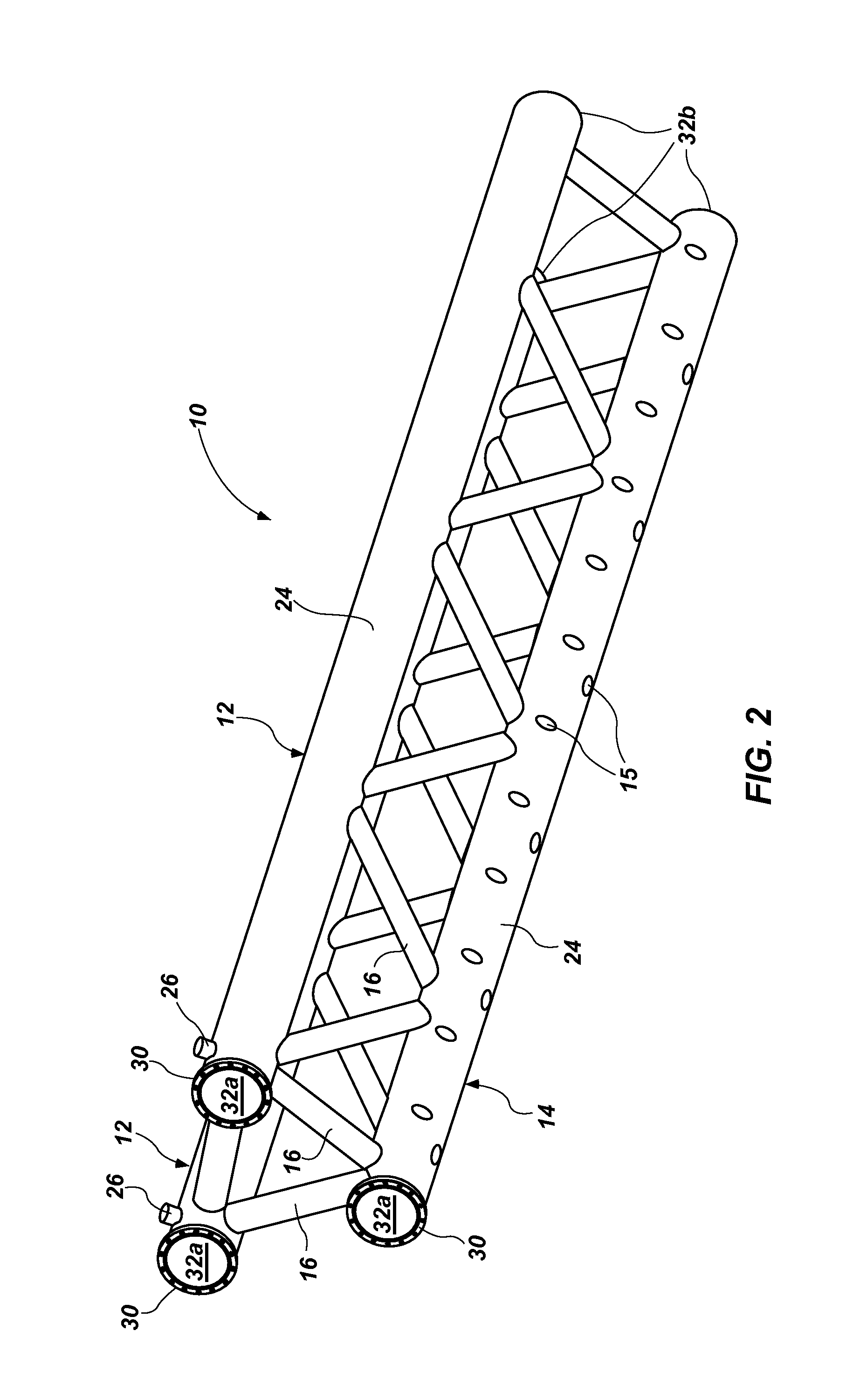 Wave attenuation system and method