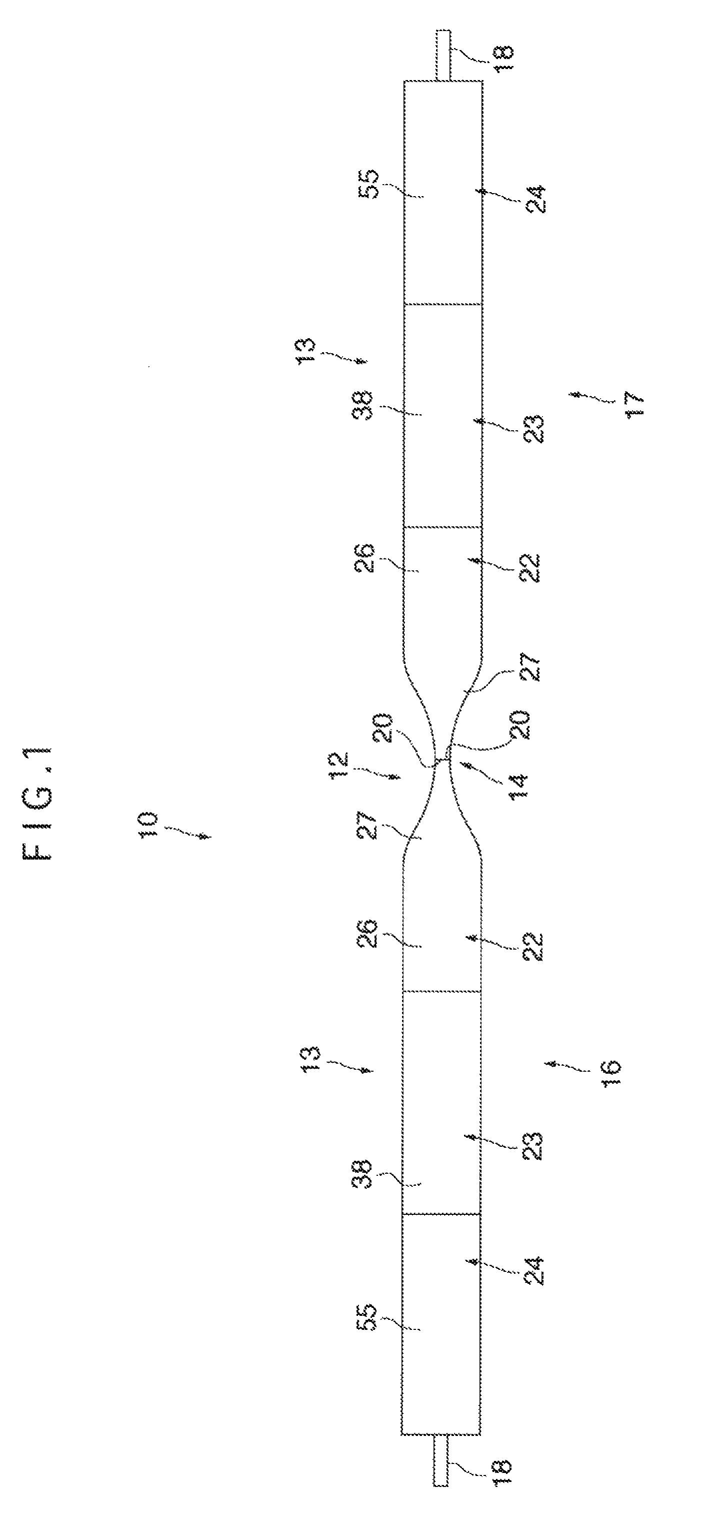 Mold for producing simulated blood vessel, method of producing simulated blood vessel and simulated blood vessel