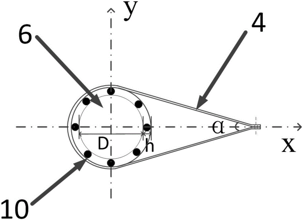 Wind turbine low frequency aerodynamic noise suppression device based on rotatable fairing