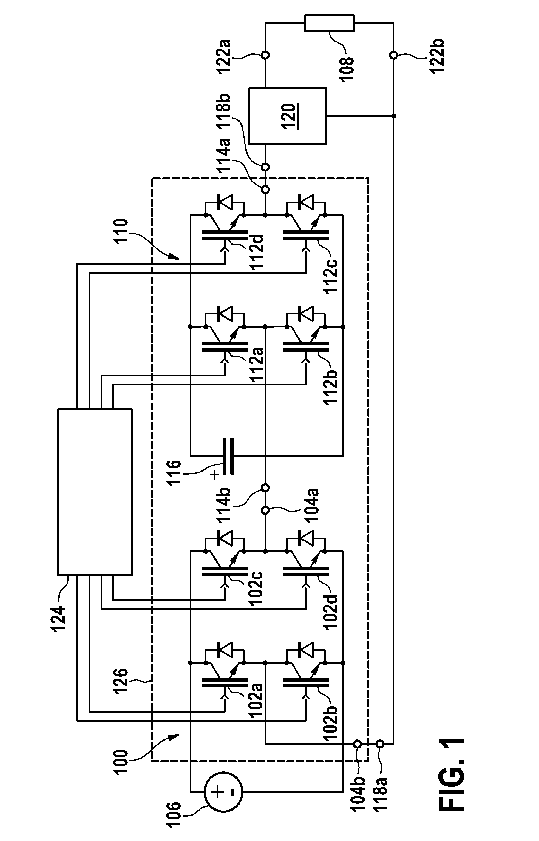 Power supply, method, and computer program product for supplying electrical power to a load