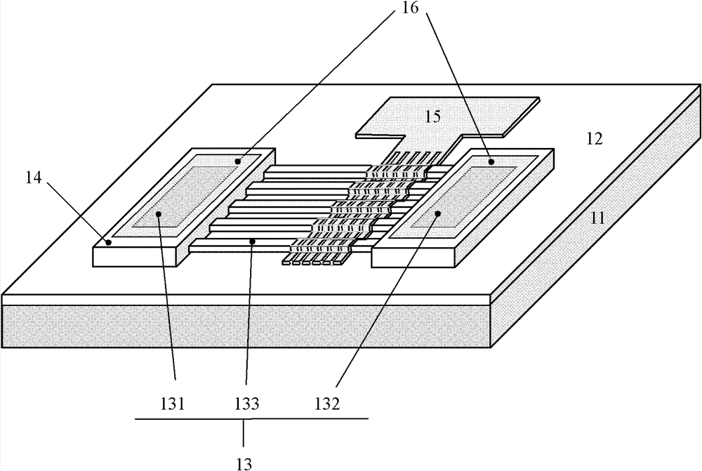 Silicon nanowire grating resonant enhanced photoelectric detector and manufacturing method thereof