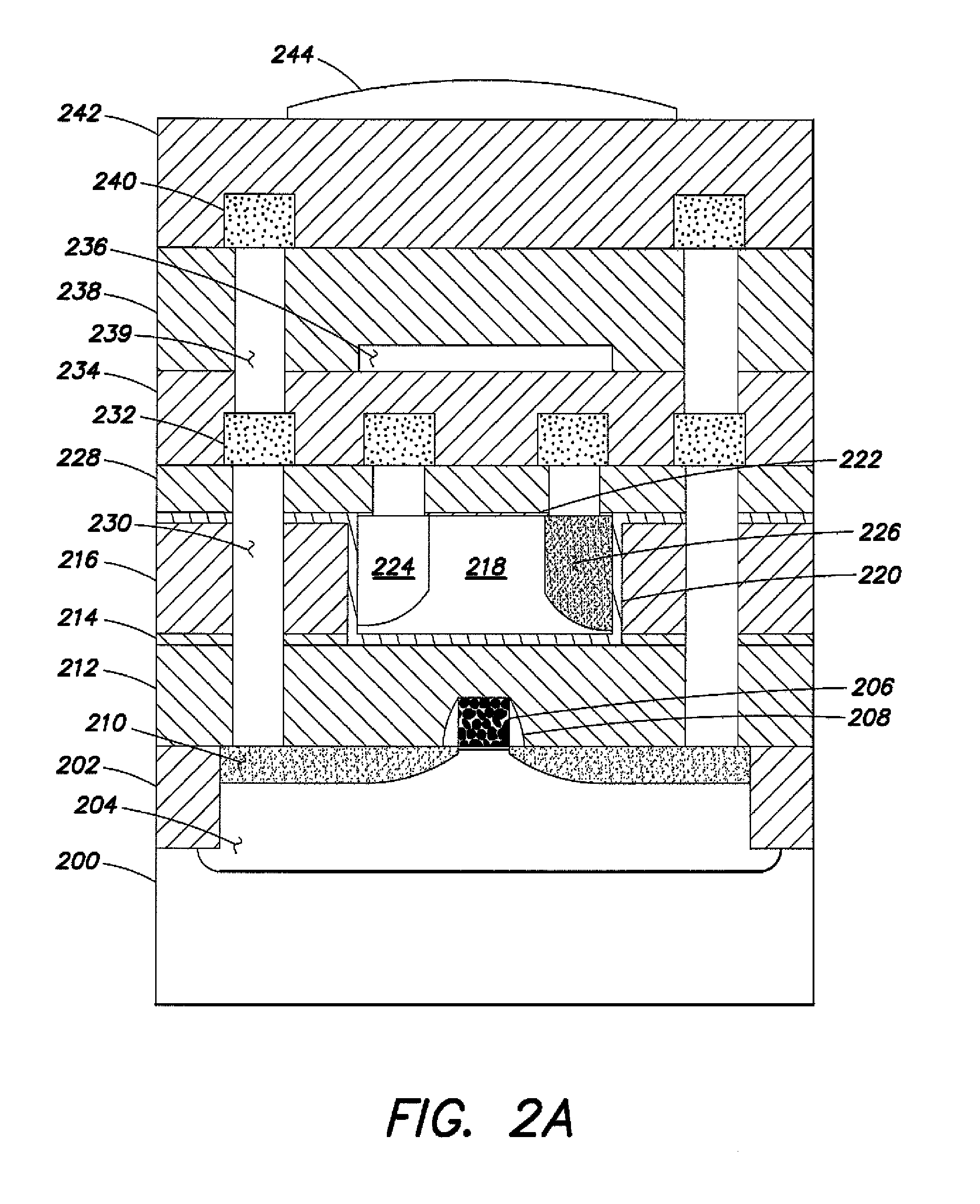 Image sensor comprising isolated germanium photodetectors integrated with a silicon substrate and silicon circuitry