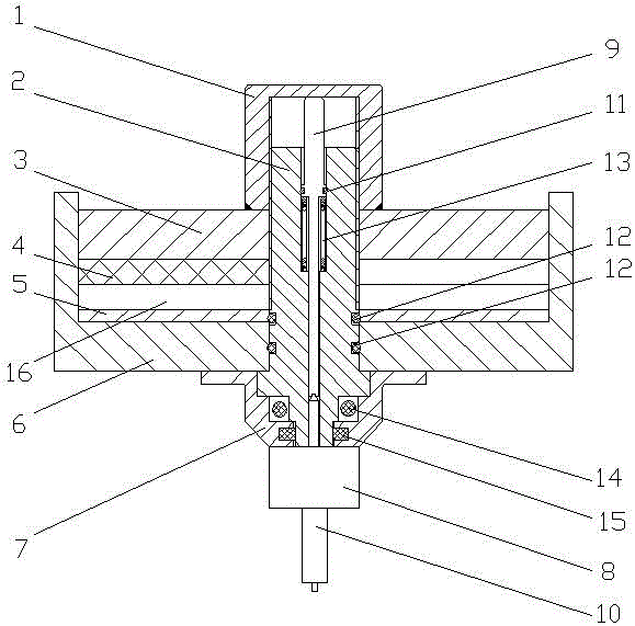Fracture simulation adjusting mechanism of grouting expansion testing device
