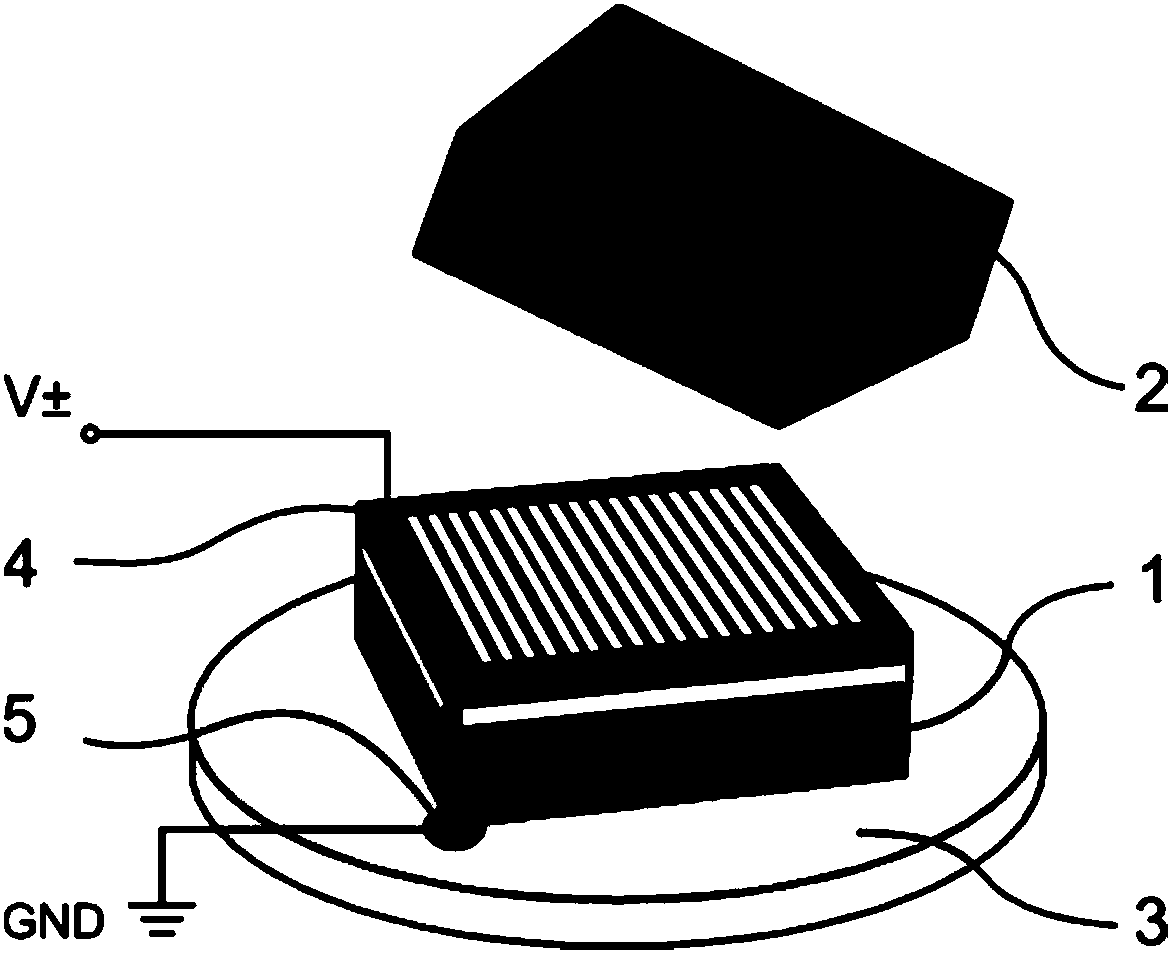 Method for nano-scale periodic poling of lithium niobate film
