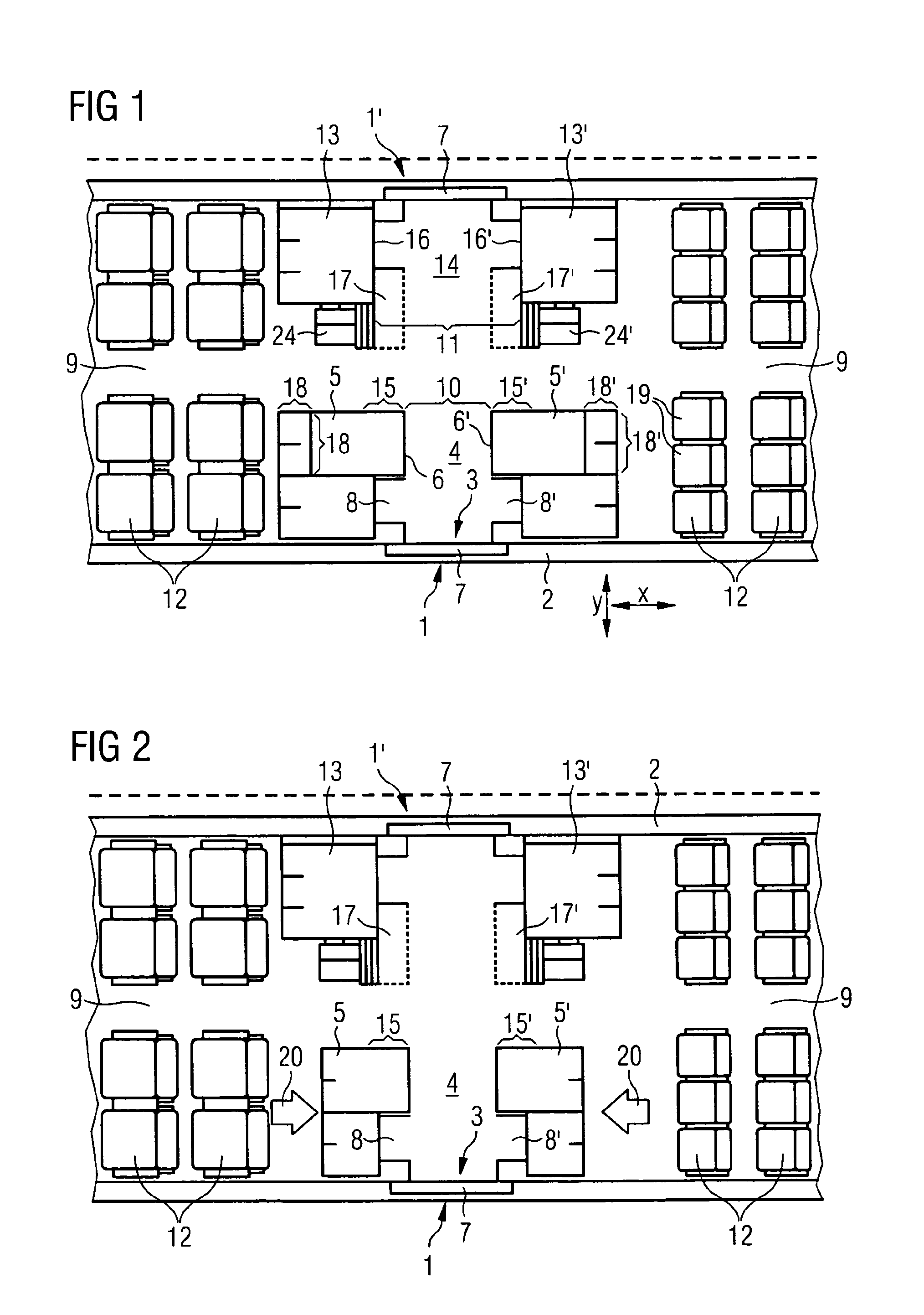 Aircraft cabin section