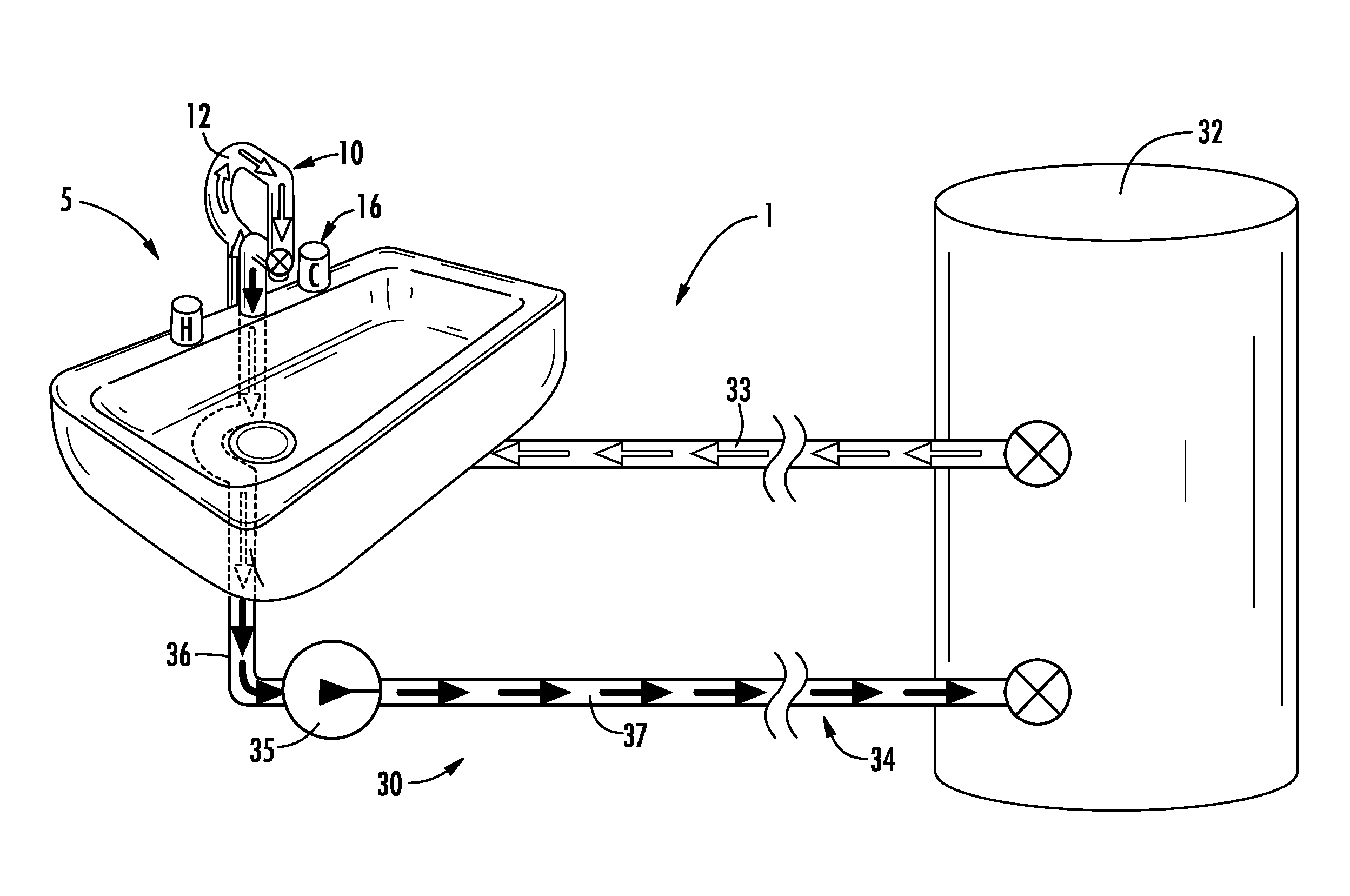 Water conservation systems and methods of using the same