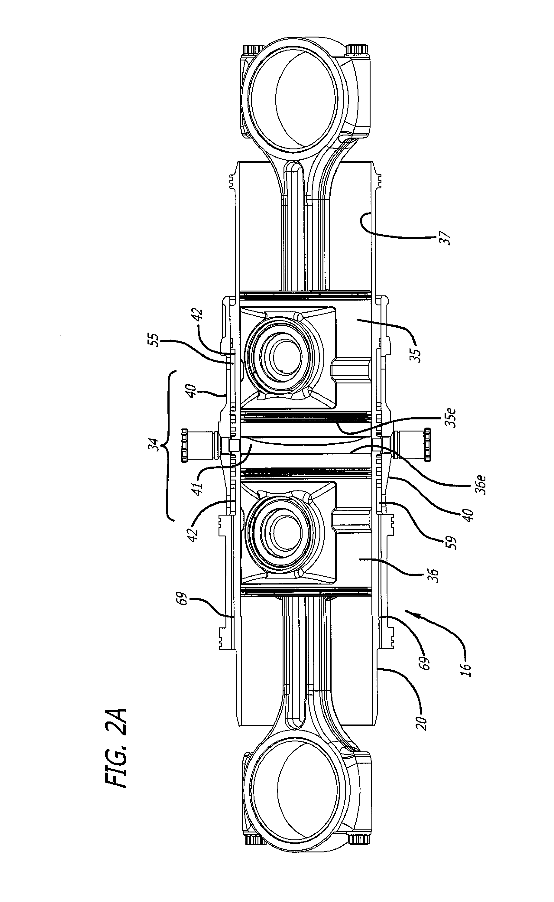 Cylinder For Opposed-Piston Engines