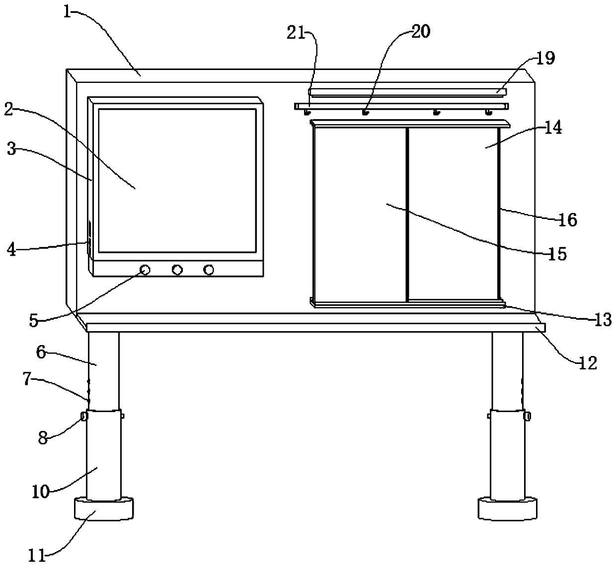 Multifunctional demonstration device for career planning and using method thereof