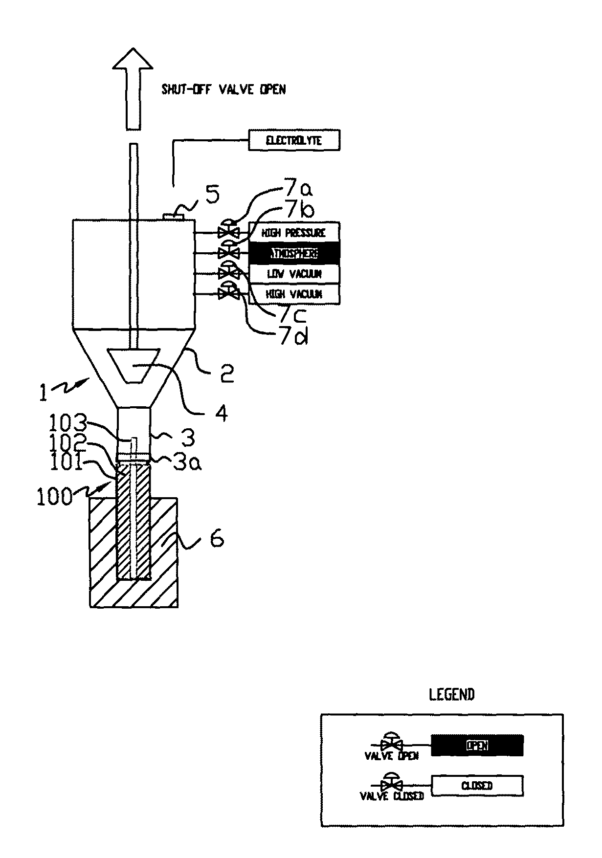 Method for filling electrolyte into battery cell and apparatus for carrying out the method