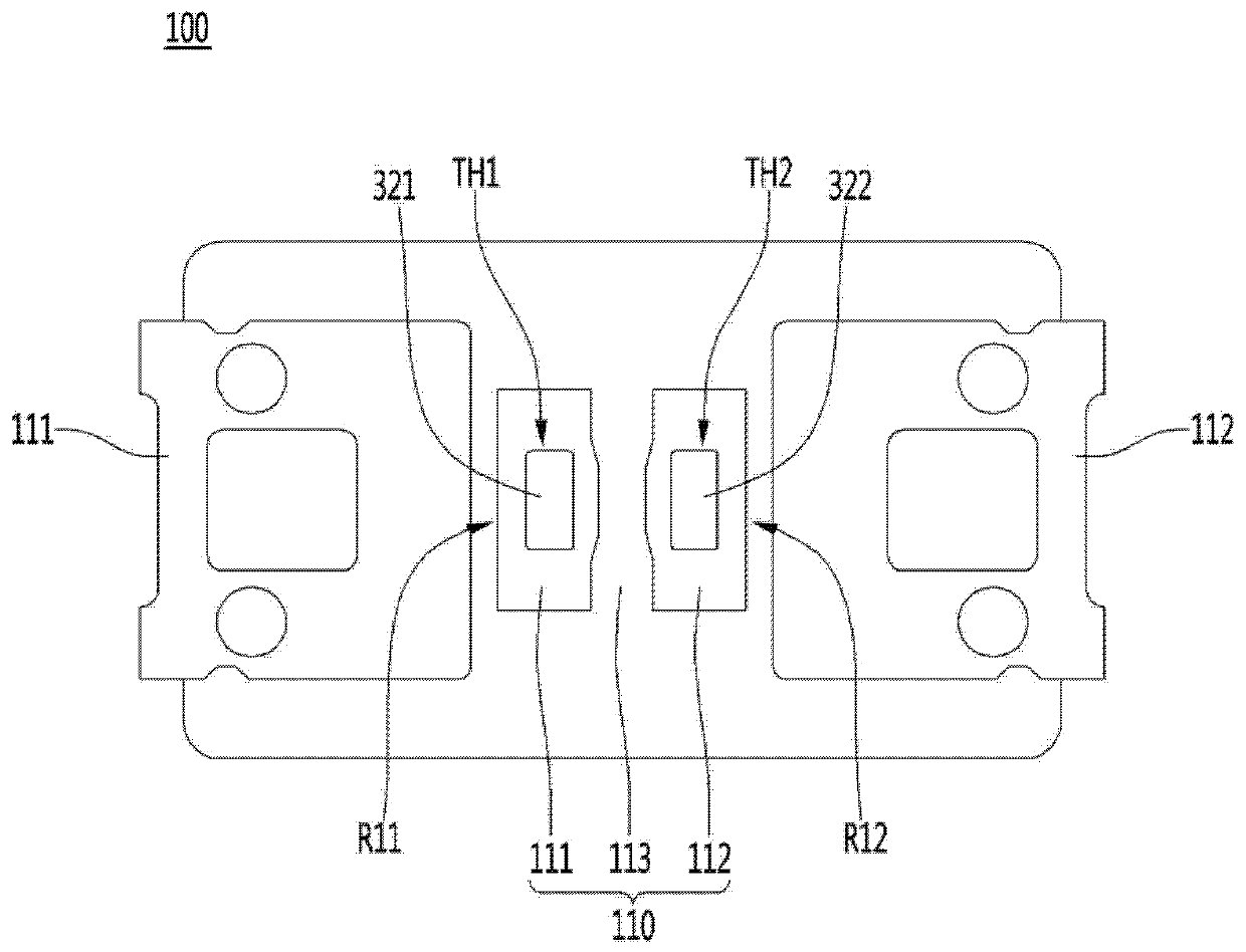 Light emitting device package and lighting apparatus comprising sam