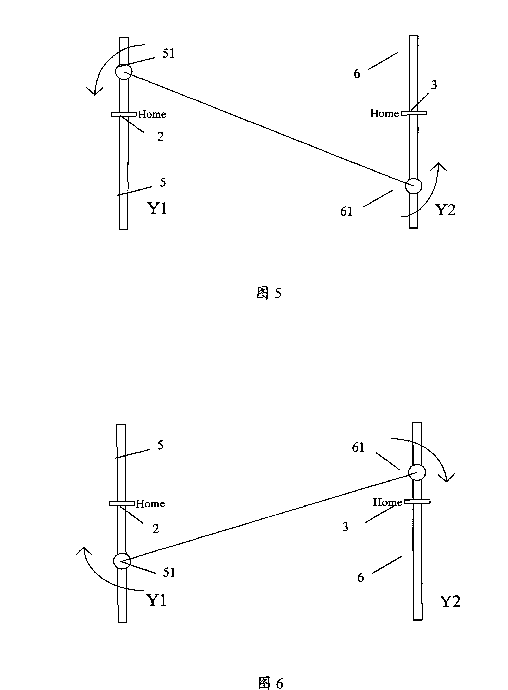 3 freedom degree high precision positioning movement device and positioning method