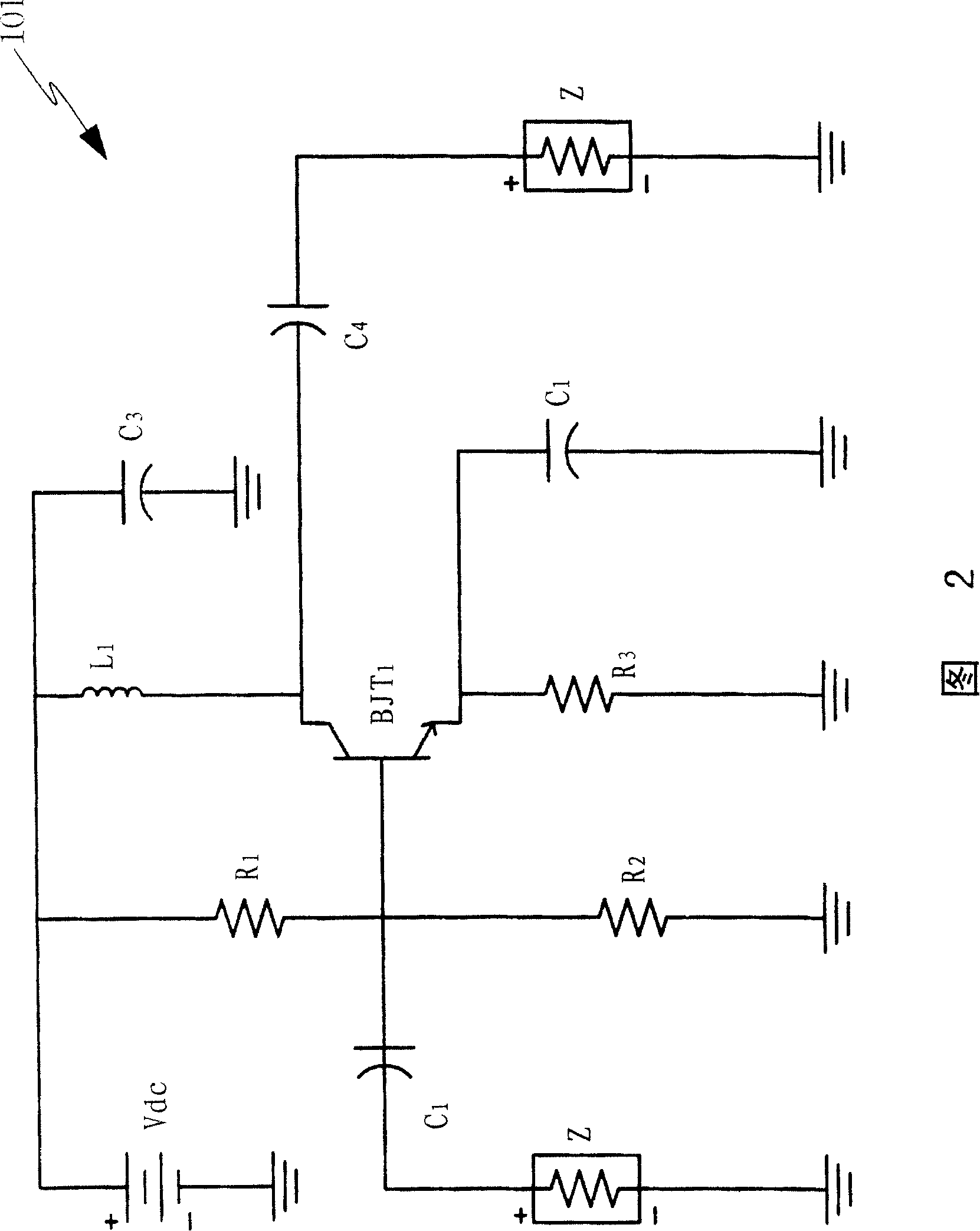 Frequency modulation system circuit