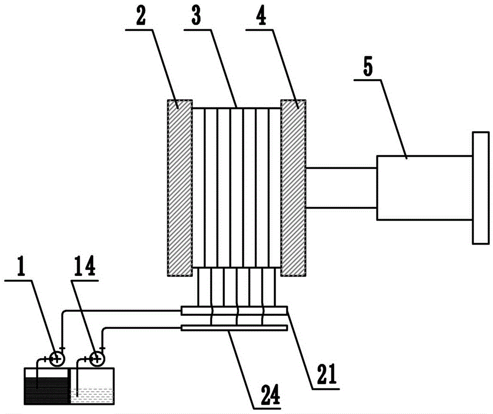 Automatic pressure balancing device for pressure filter