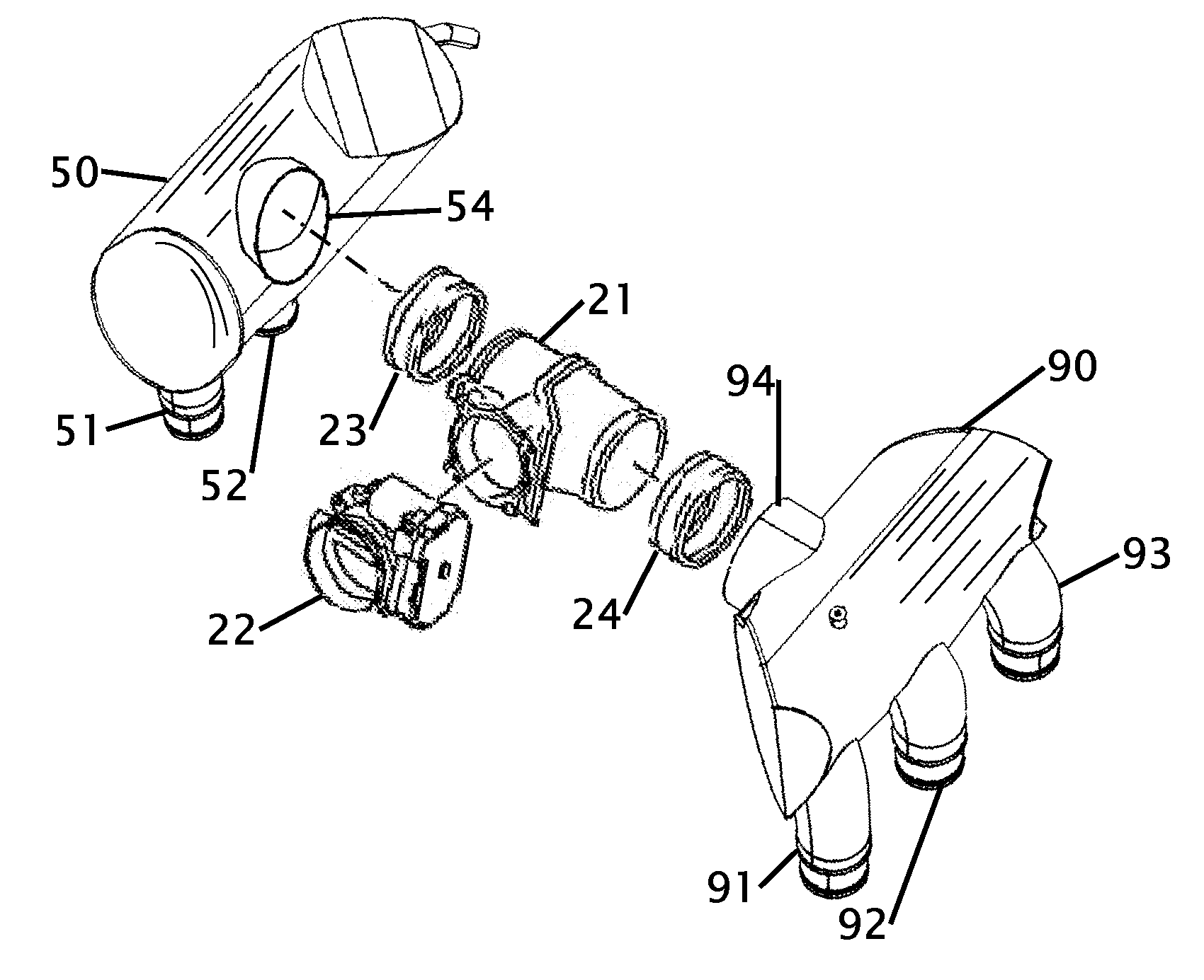 Intake manifolds for internal combustion engine