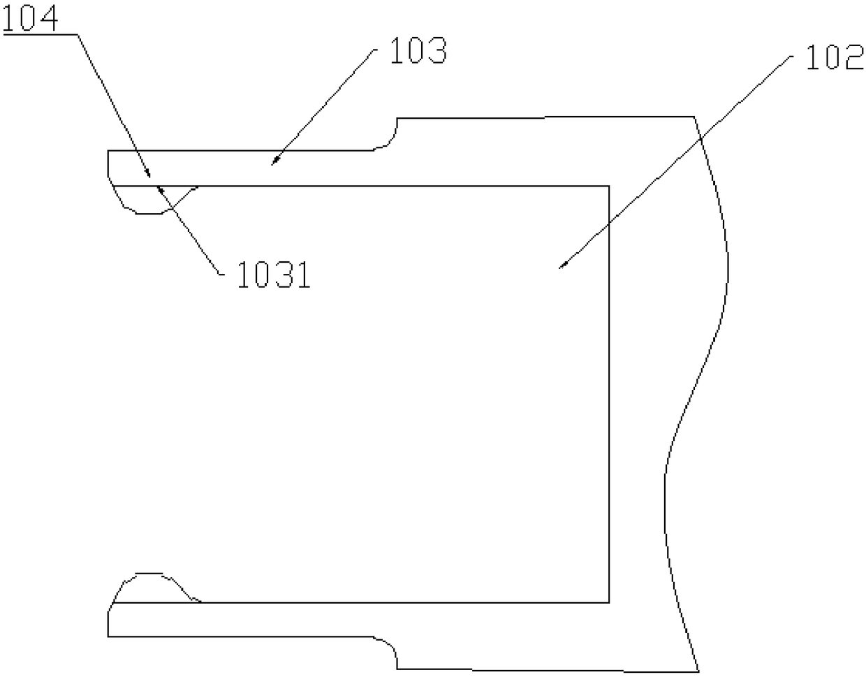 Two-time demolding mechanism