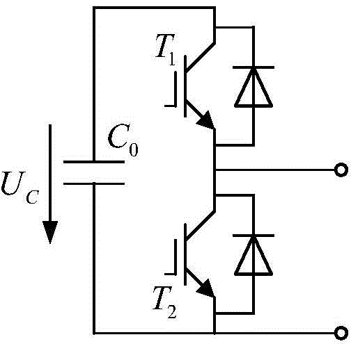 Single-phase direct-hanging AC-DC-AC converting system based on MMC (Modular Multilevel Converter)