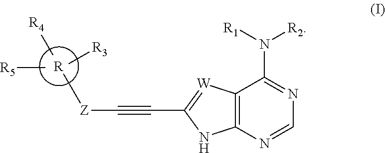 Substituted ethynyl heterobicyclic compounds as tyrosine kinase inhibitors