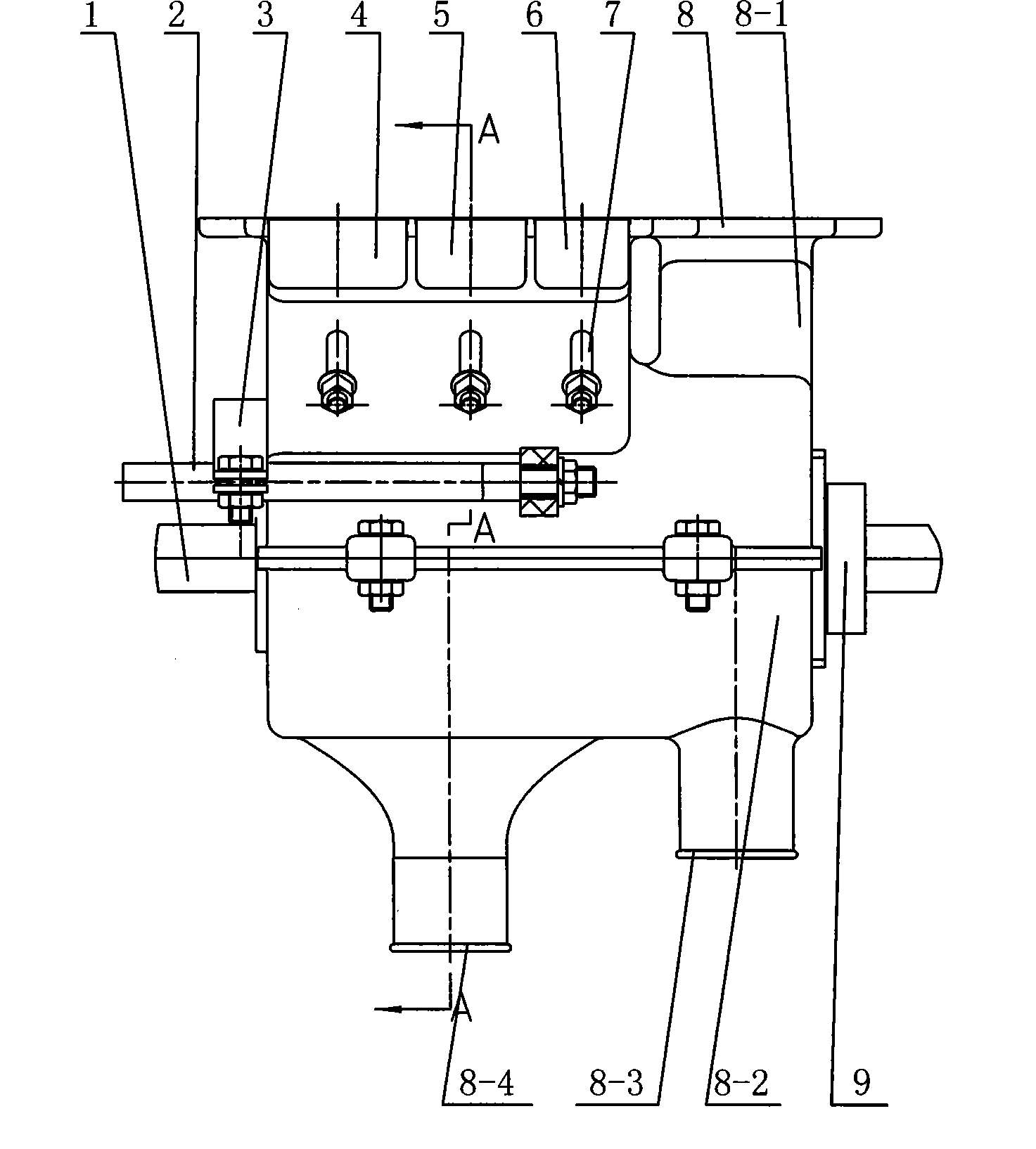 Seeding and fertilizer apparatus of non-ploughing sowing machine