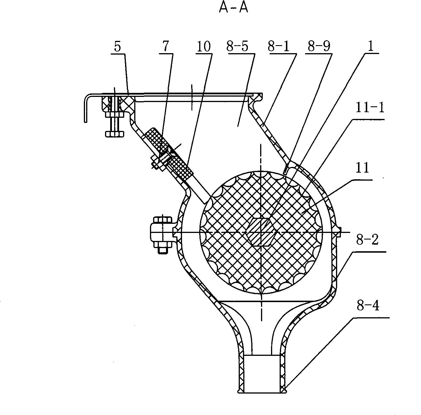 Seeding and fertilizer apparatus of non-ploughing sowing machine