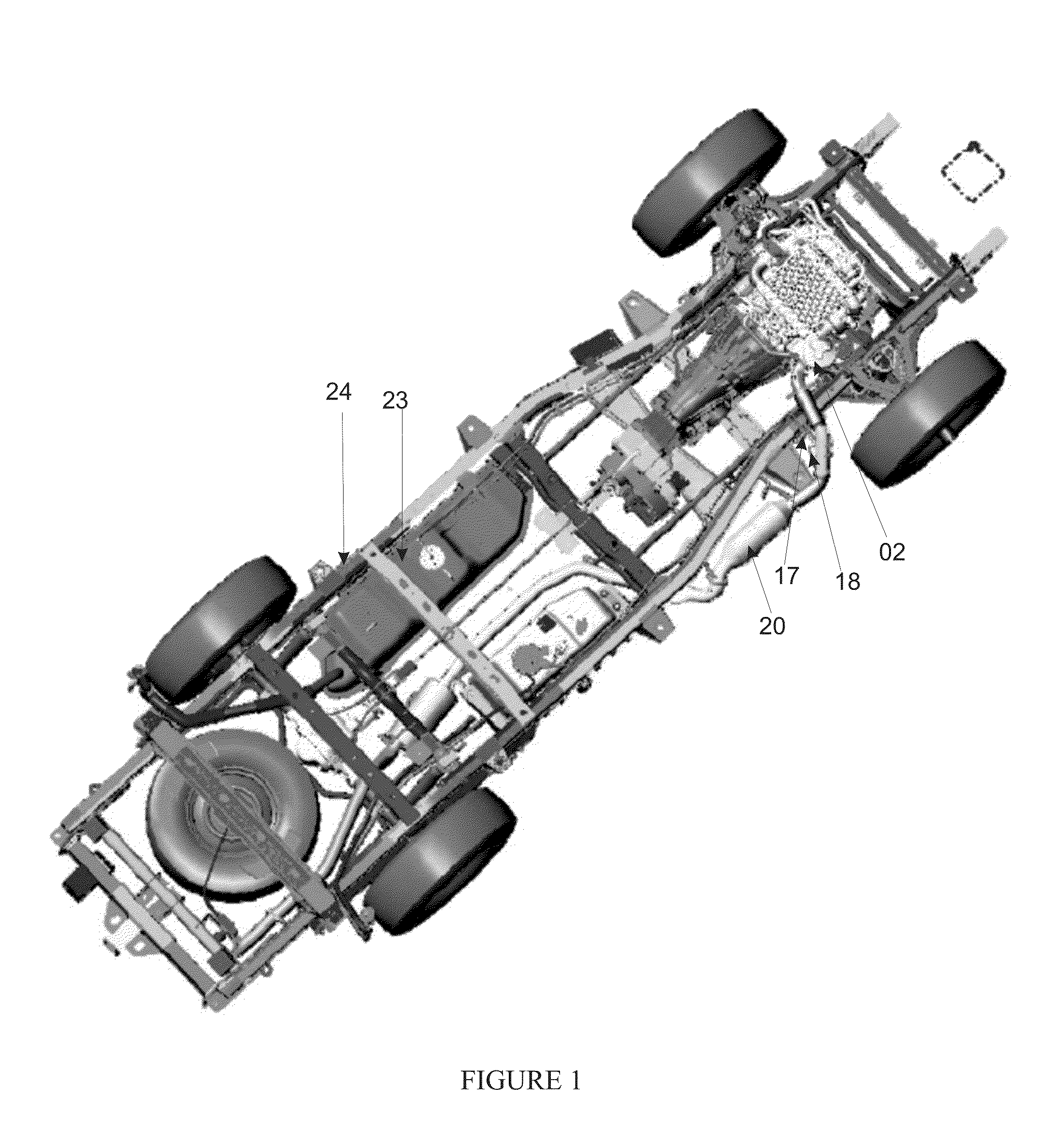 Integrated Exhaust Gas After-Treatment System for Diesel Fuel Engines
