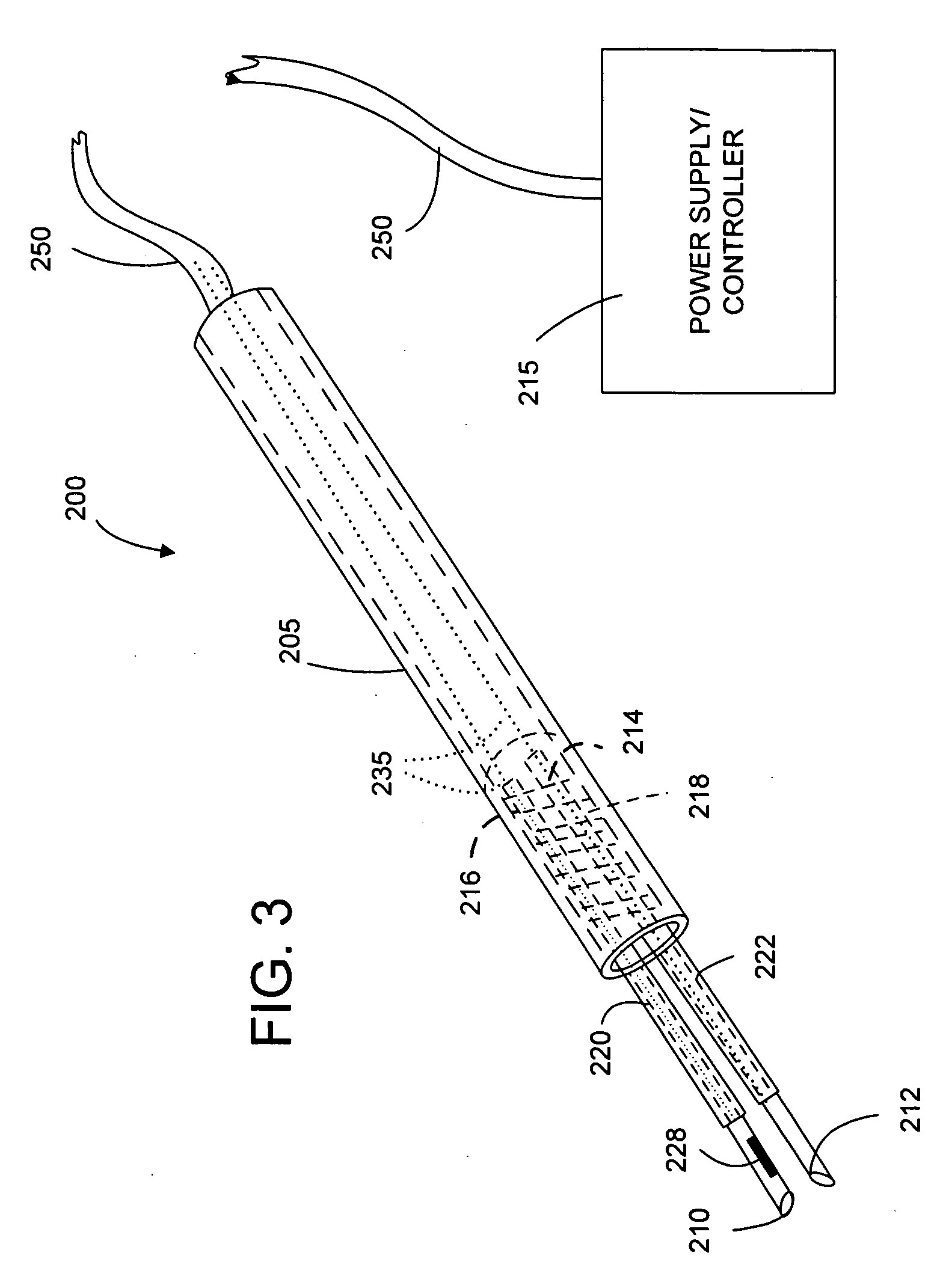 Method and device for less invasive surgical procedures on animals