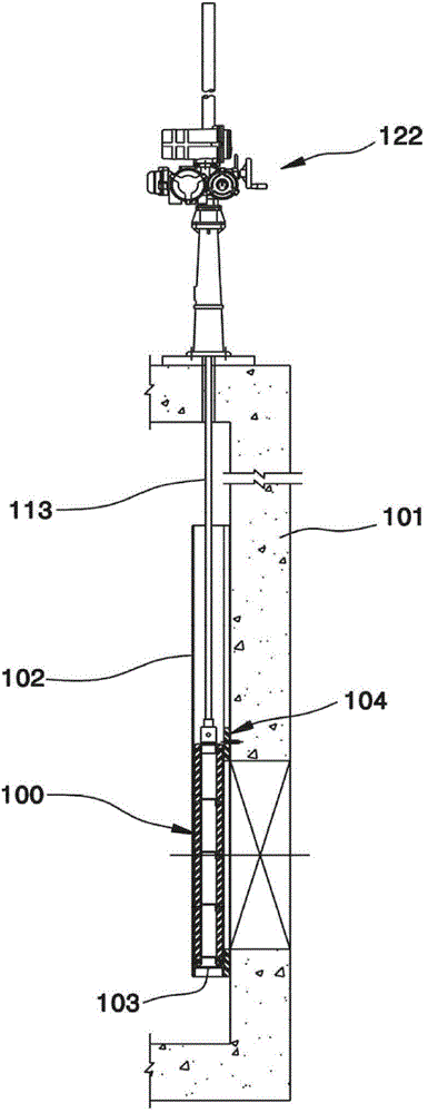 Lift gate device