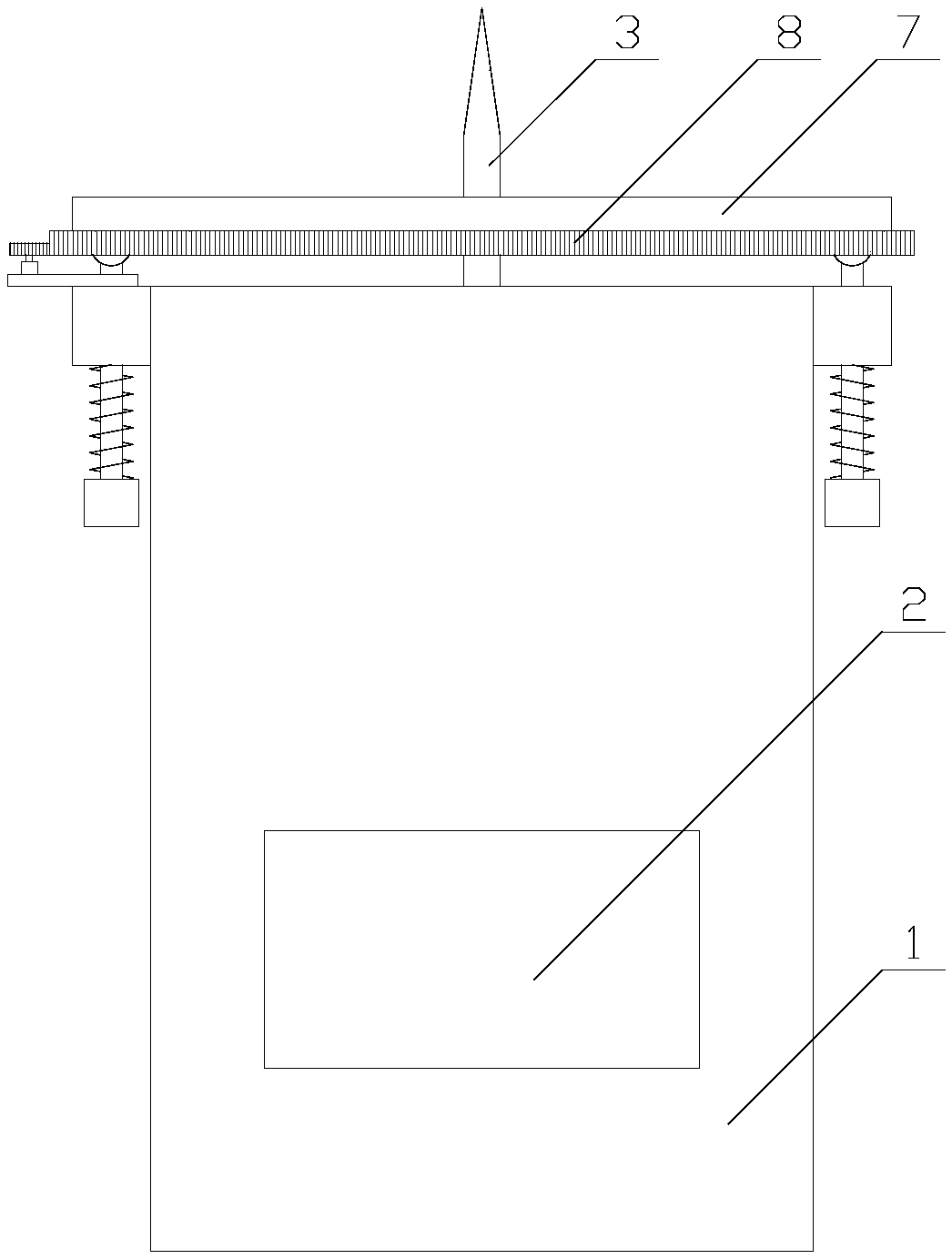 Detection equipment with protection function