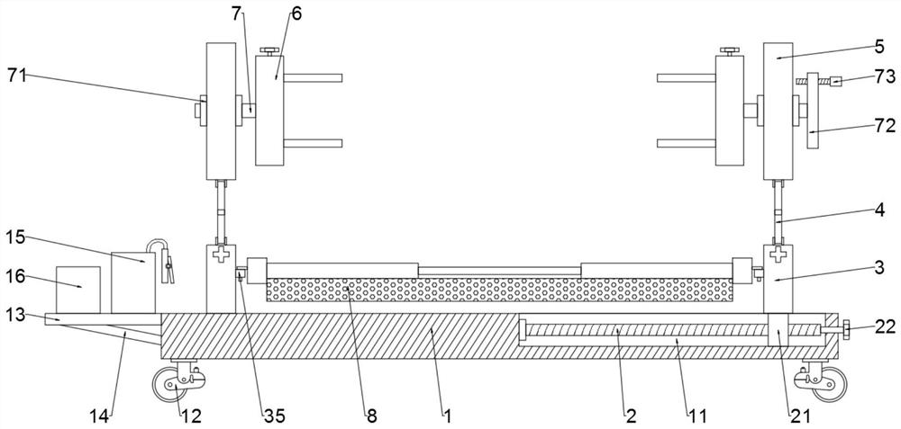 Novel machining equipment for automobile tray