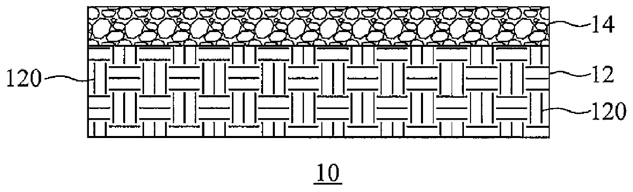 Composite filament textile and environment-friendly composite filament artificial leather manufactured using the same