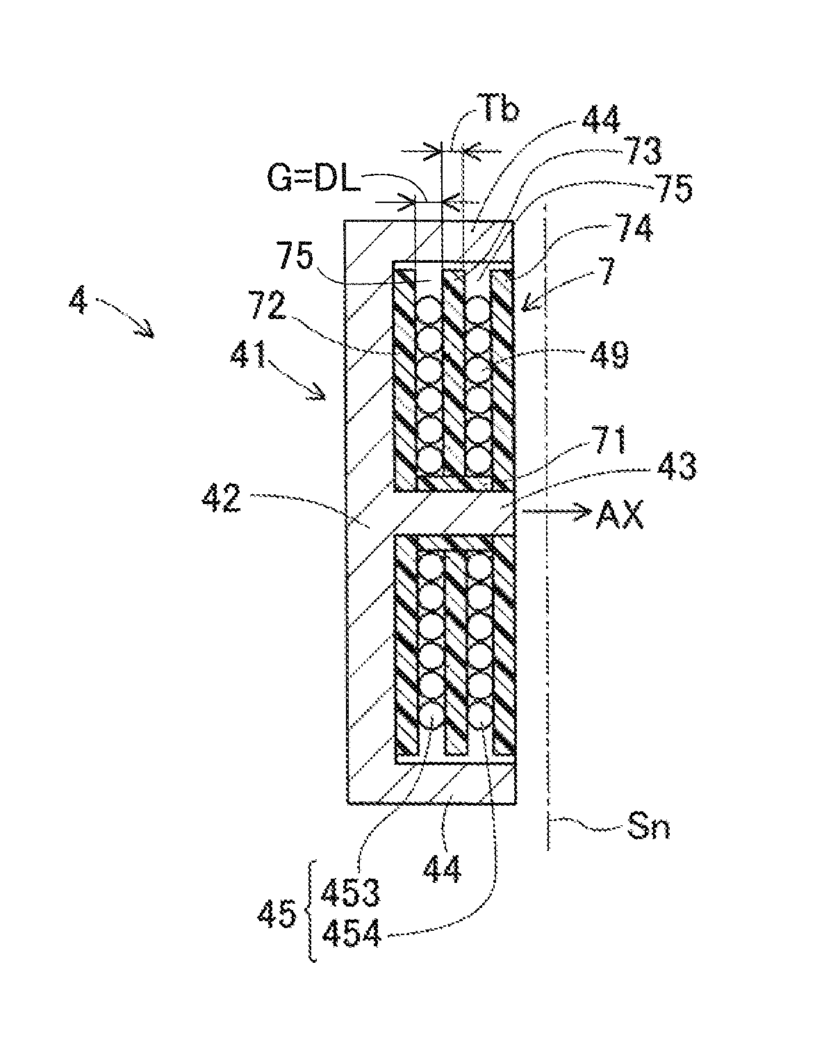 Non-contact power feeding coil and non-contact power feeding system