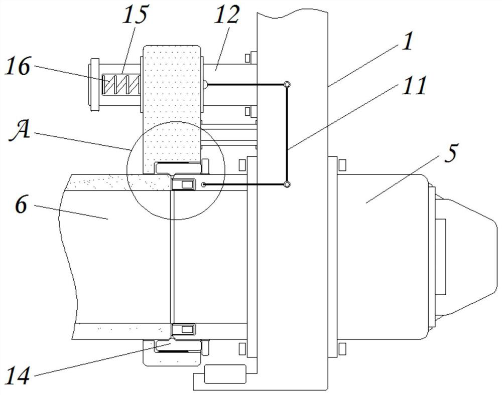 An energy-saving water turbine power generation equipment with pipeline butt joint sealing type self-radiation