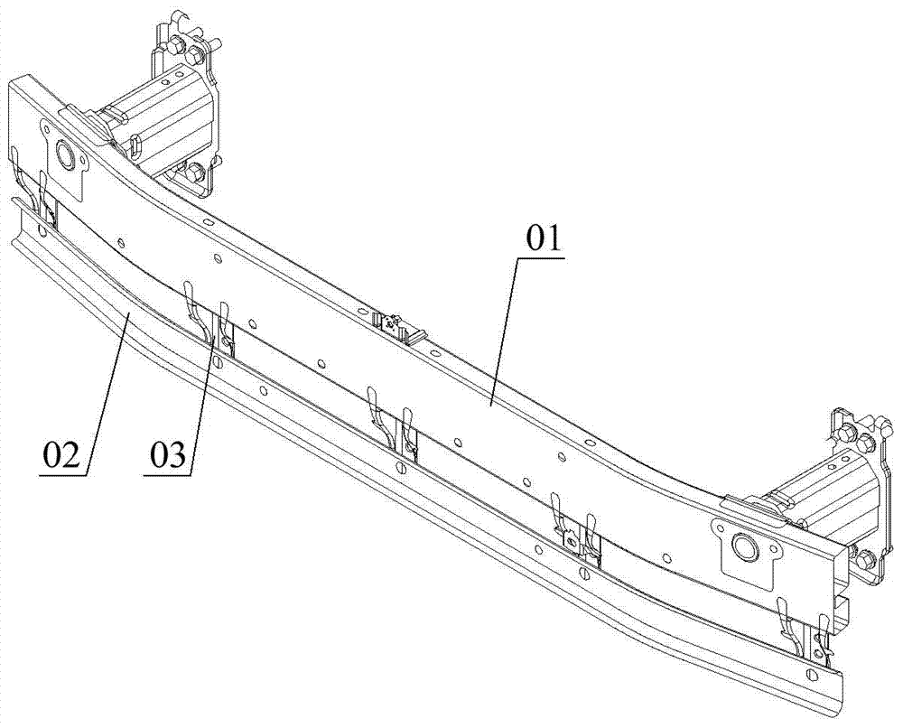 Automobile and passive pedestrian protection device of automobile