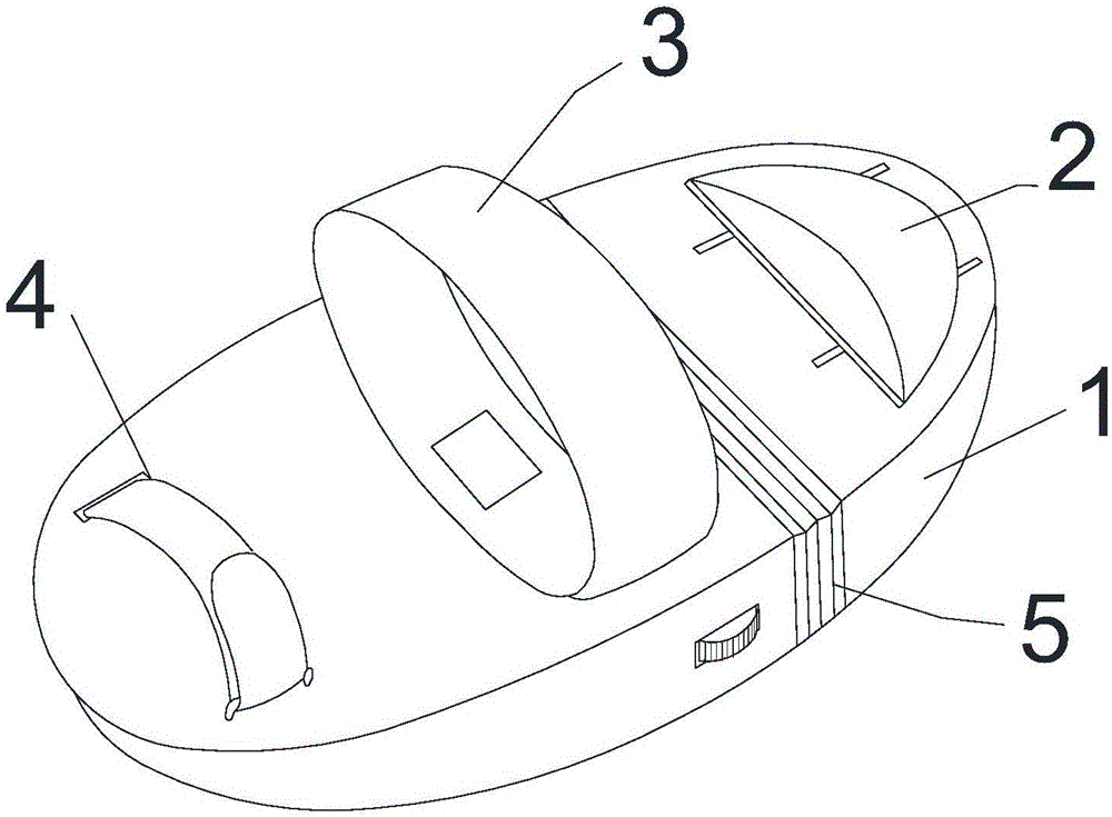 Single-handed remote controller of unmanned aircraft