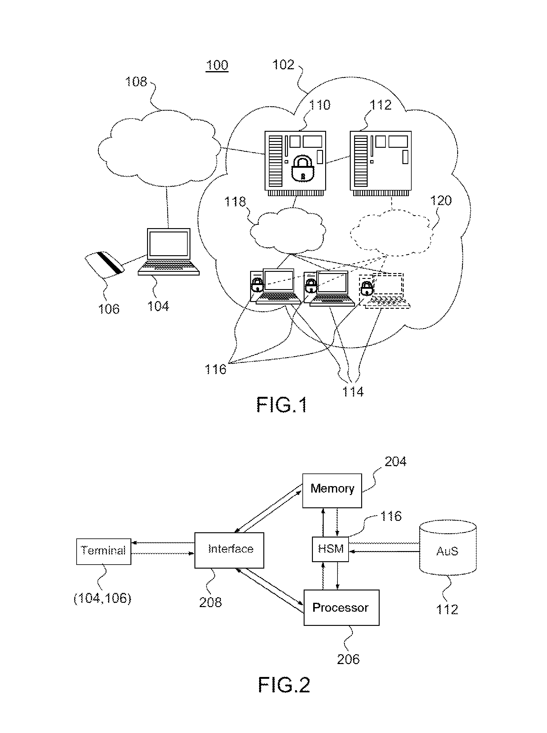 Method and device for the secure authentication and execution of programs