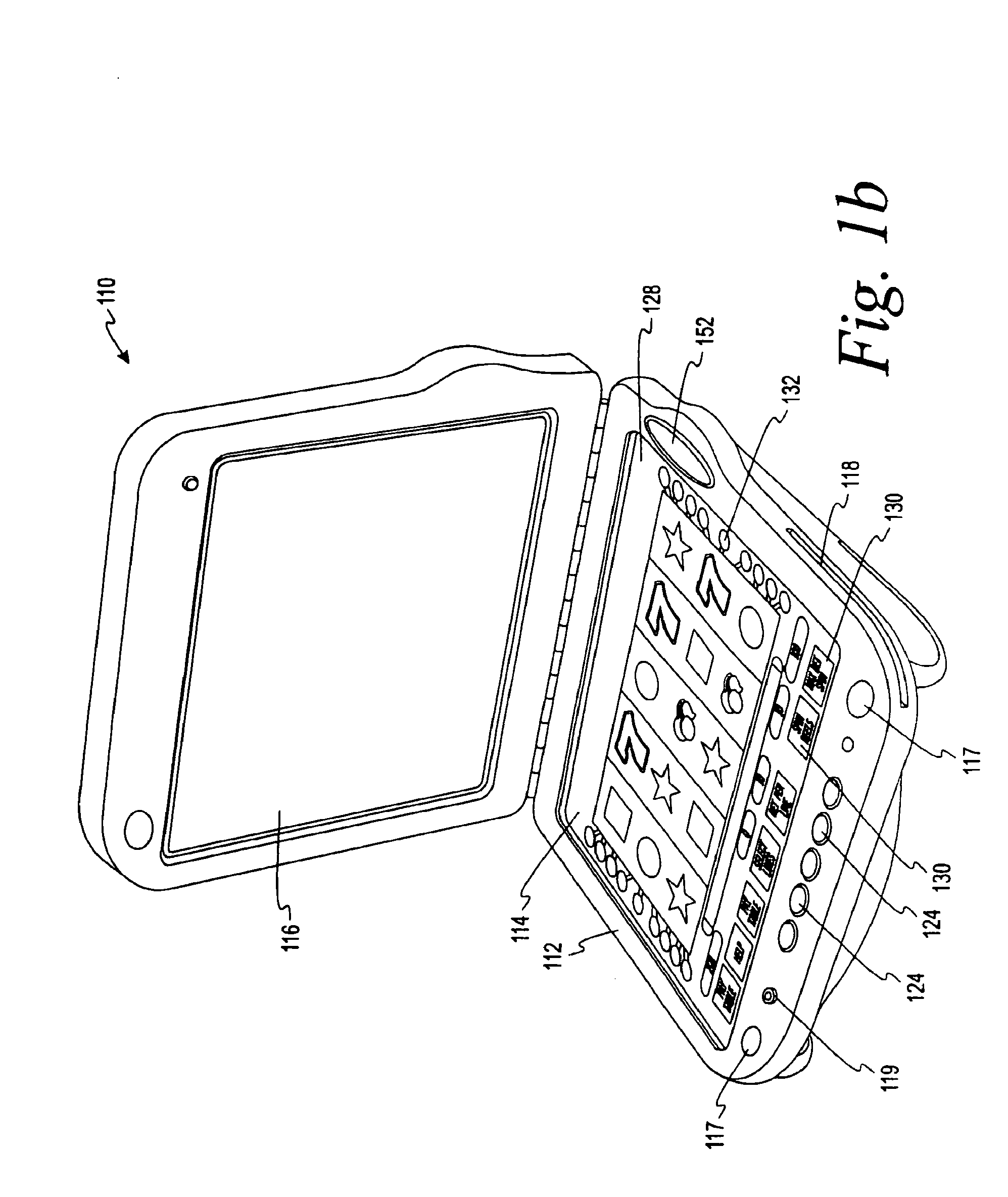 Game Device With Feature For Extending Life Of Variable Displays In Configurable Game Buttons