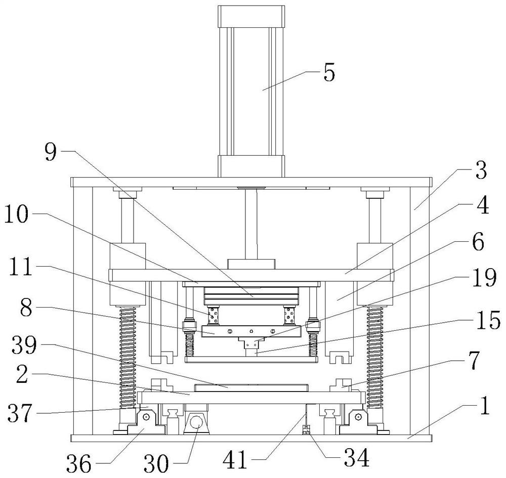 An automatic punching device for sol forming