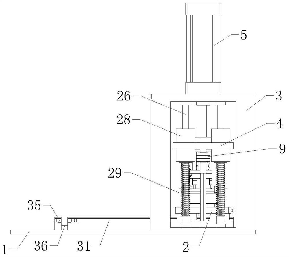 An automatic punching device for sol forming