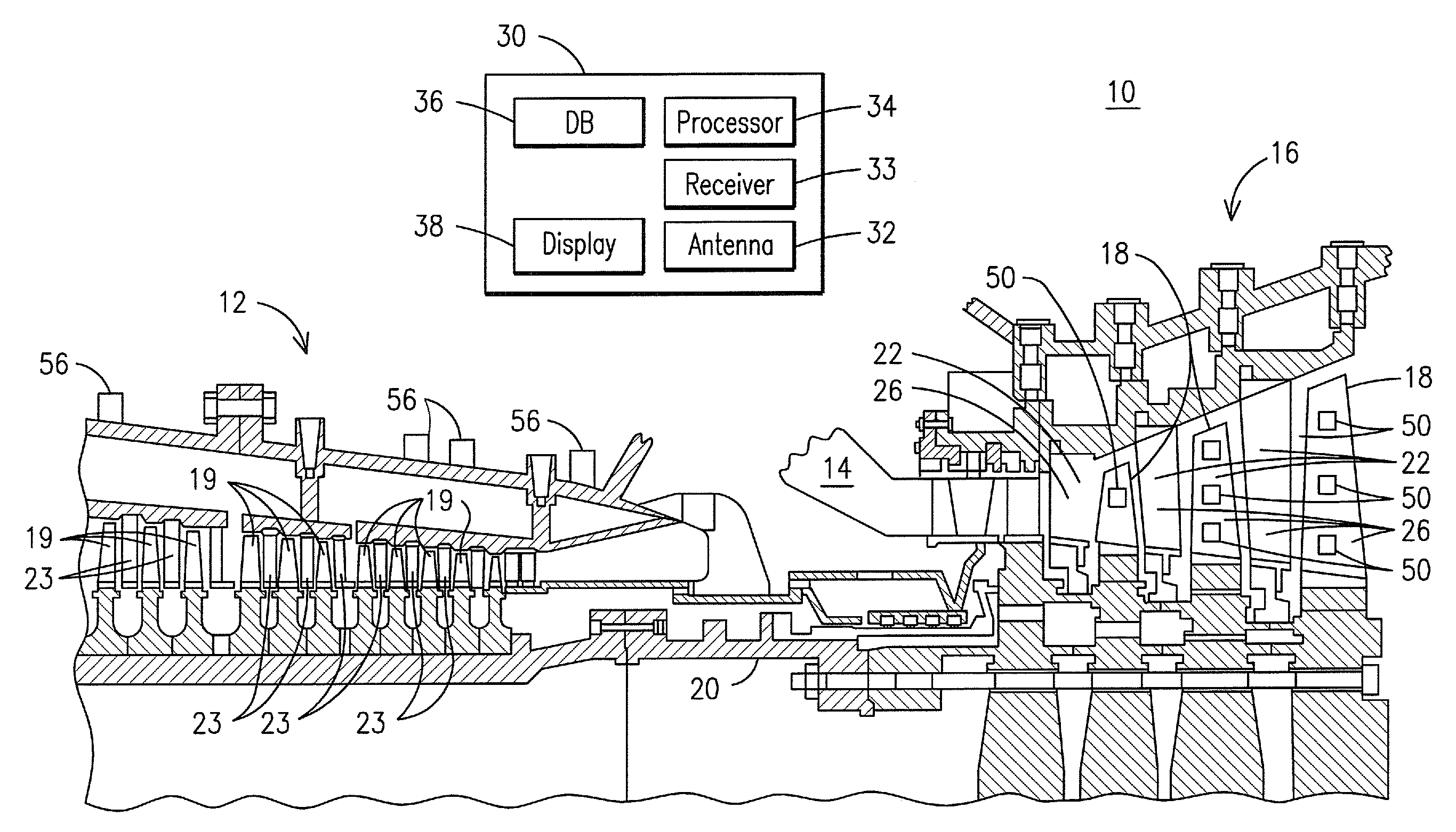 Method for predicting a remaining useful life of an engine and components thereof