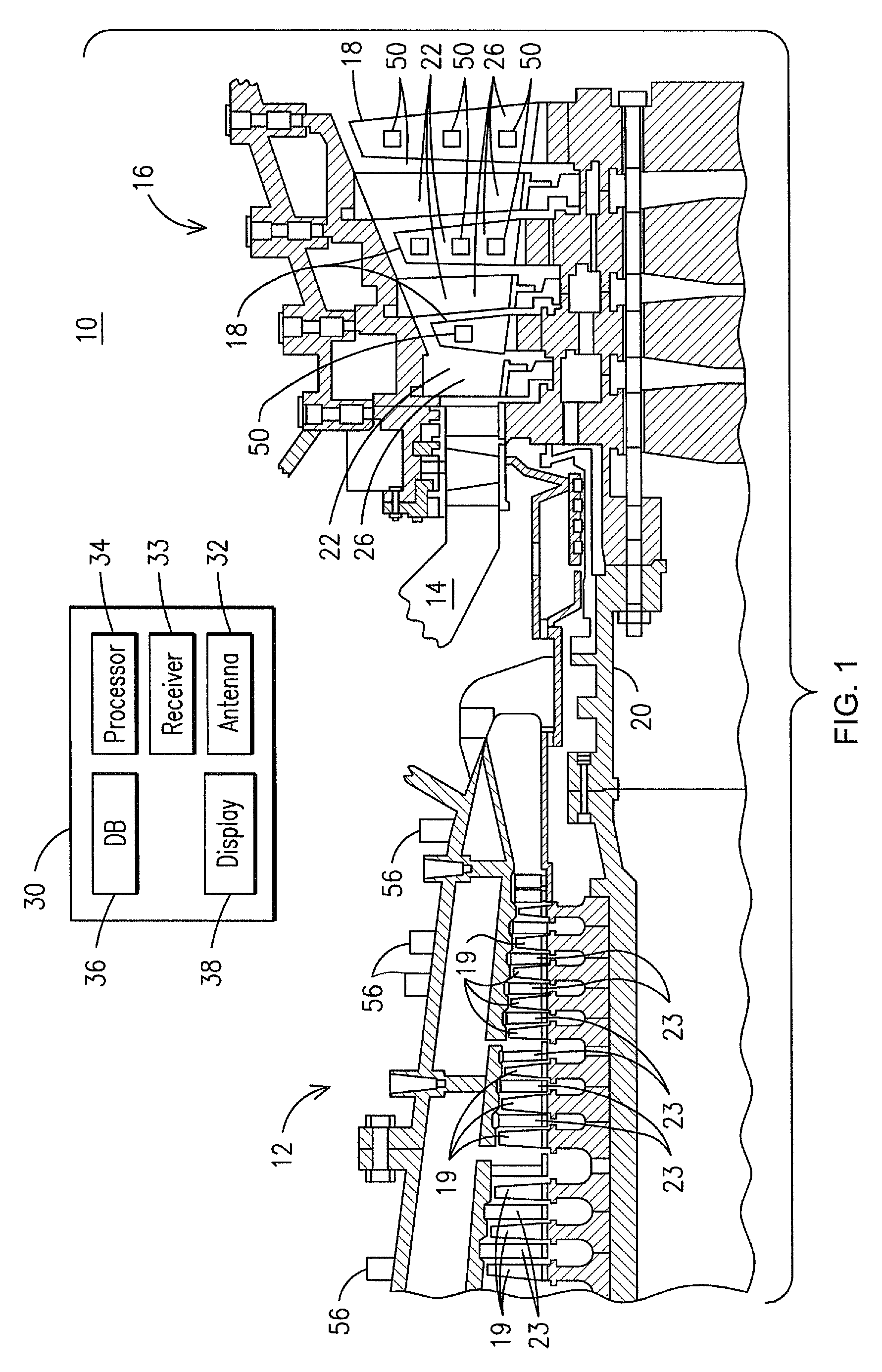 Method for predicting a remaining useful life of an engine and components thereof