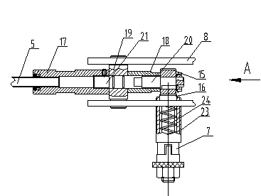 Automatic compensation device of brake