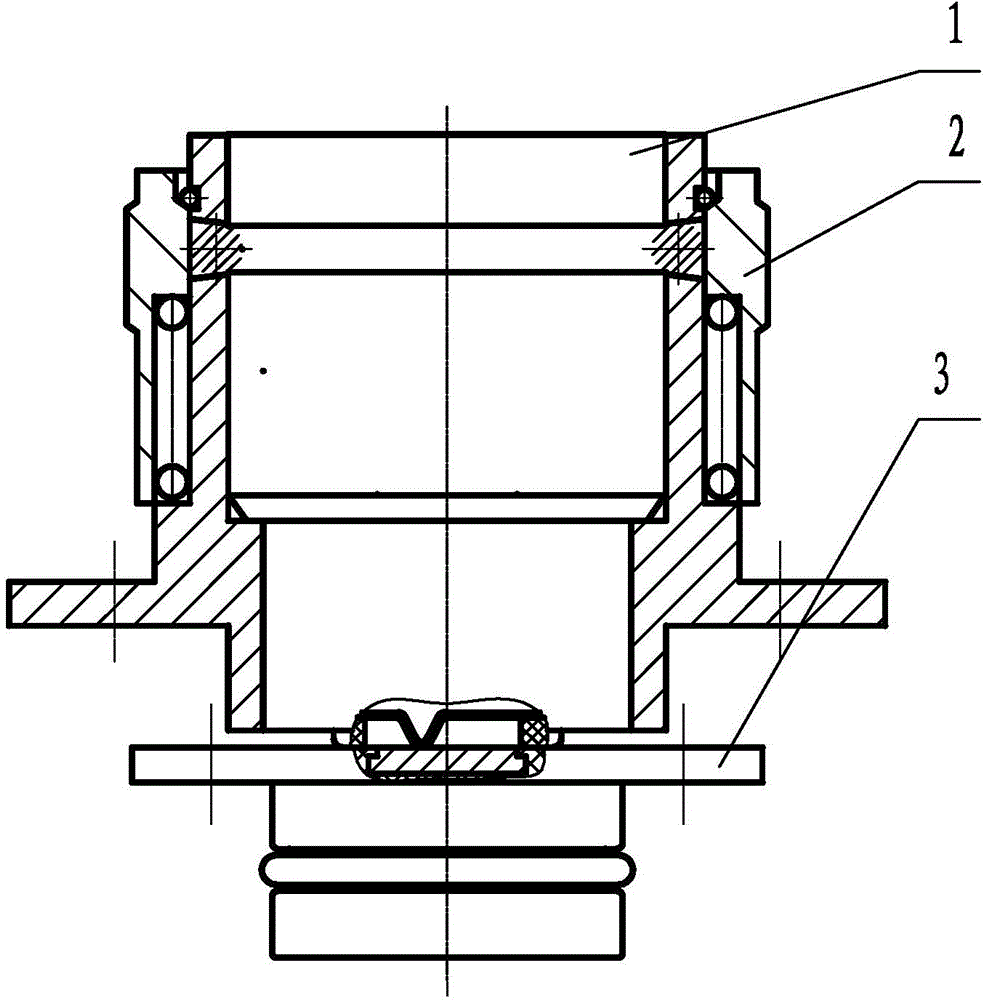 Combined sliding shut-off switch with self-adaptive contacts