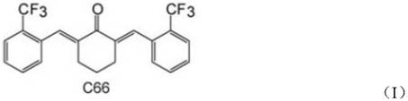 A kind of crystal form I of curcumin derivative and its preparation method and application