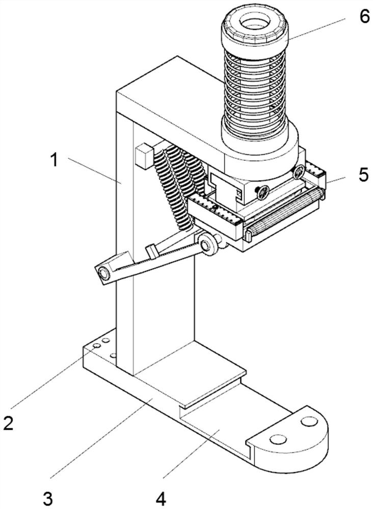 A pattern adding device for cloth bag production