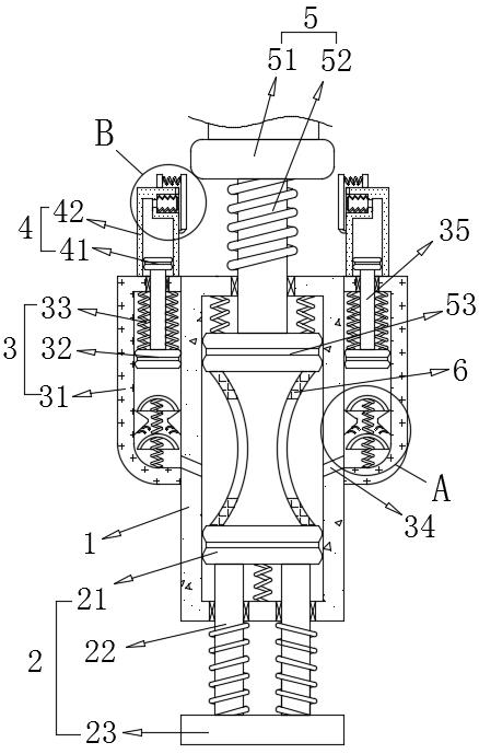 Cylindrical shock absorber for automotive suspension