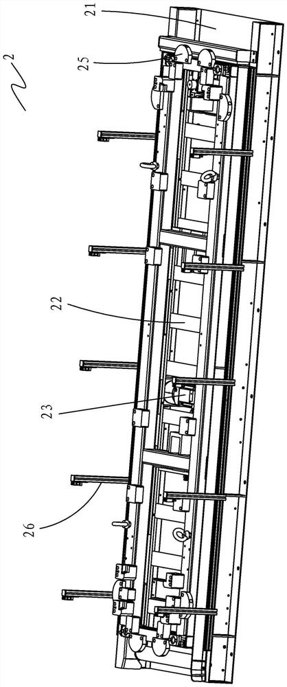 Battery module airtightness test subassembly