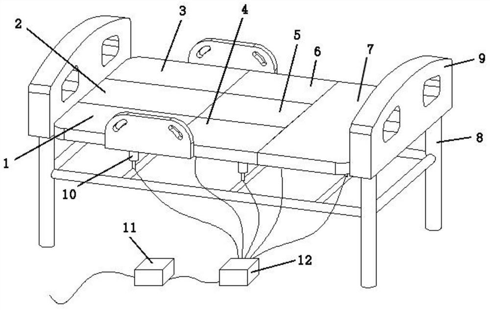 An intelligent bed system based on action intention recognition and its application method