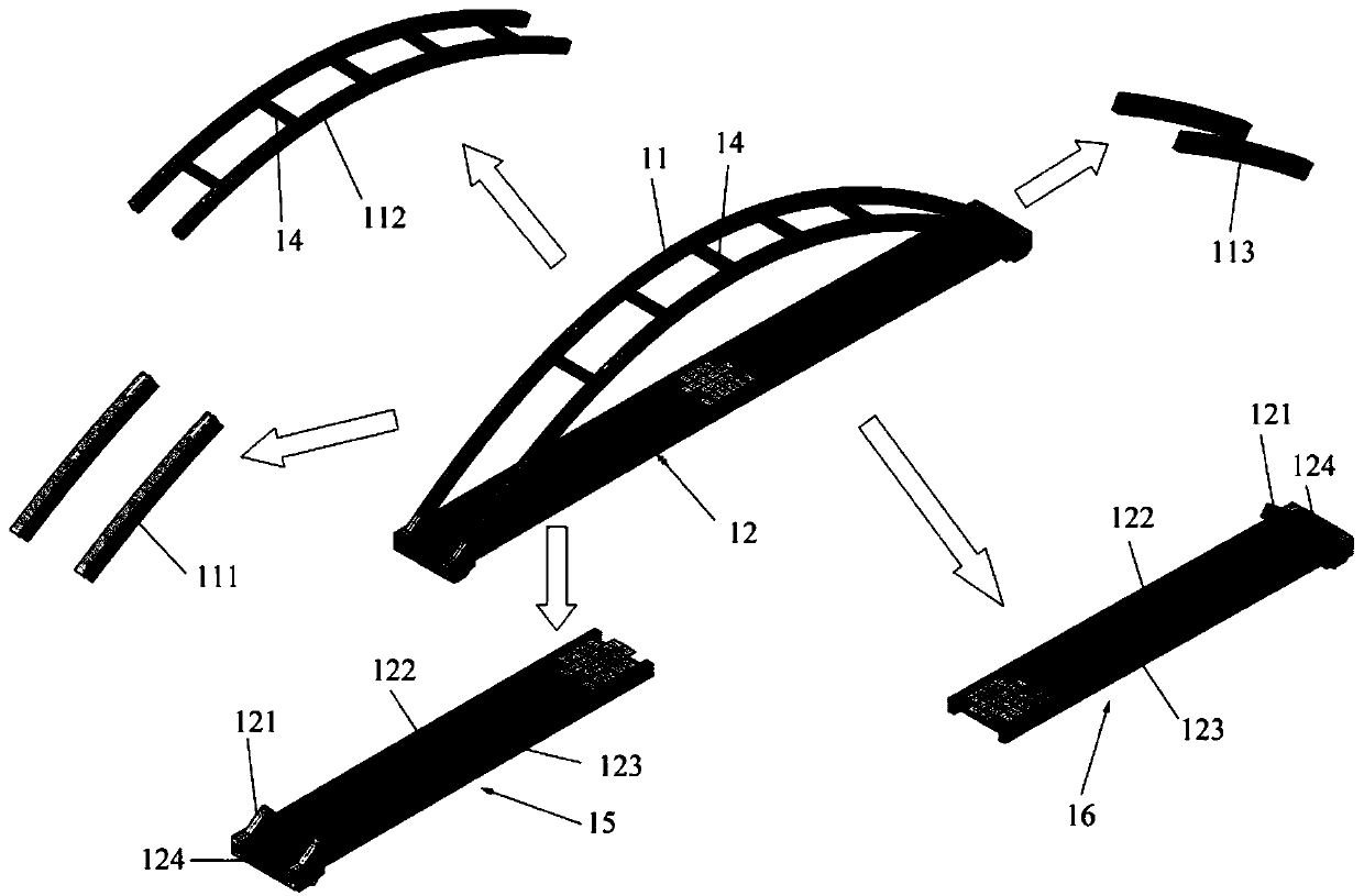 Construction Method of Long-span Downward Rigid Tied Steel Arch Bridge